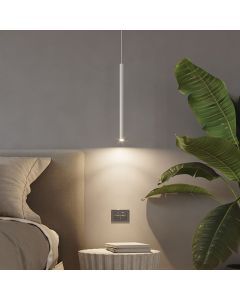Suspension en aluminium blanche, Hillary