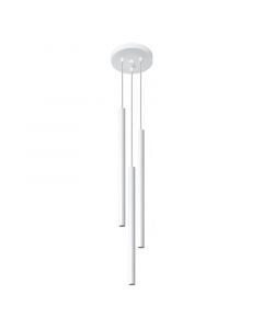 Suspension en aluminium blanche, Hillary
