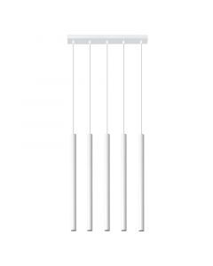 Suspension en aluminium blanche, Hillary