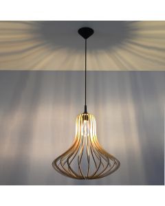 Suspension en bois marronne, Grada