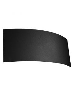 Applique up and down en aluminium noire, Jorgo