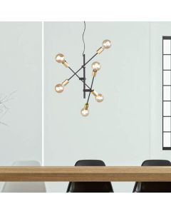Suspension moderne noire, Kyan