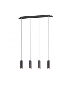Suspension moderne noire, Kaso