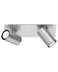 Spot plafond moderne nickel, Kaso