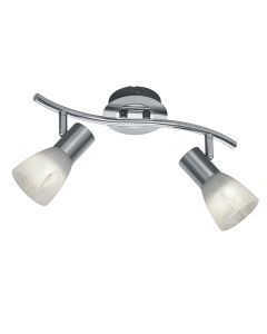 Spot plafond moderne nickel, Gustav