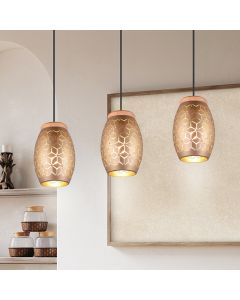 Suspension moderne taupe, Delana