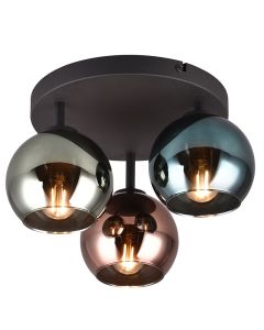 Plafonnier design multicolore, Glenda