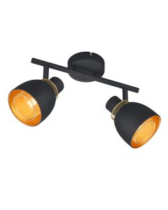 Spot plafond moderne noir, Sylvano