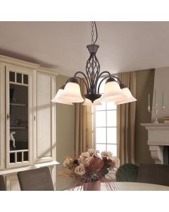 Lustre classique couleur rouille, Detroit