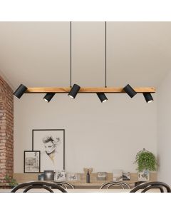 Suspension moderne noire, Kaso