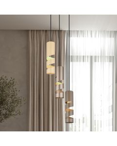 Suspension design multicolore, Marouan