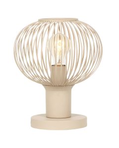 Lampe de table industrielle beige, Gjalt