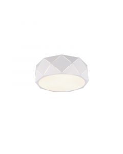 Lampe plafond moderne blanche, Soloro