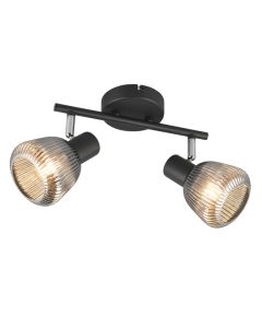 Spot plafond moderne noir, Meriem