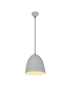 Suspension demi-sphère moderne grise, Ingmar
