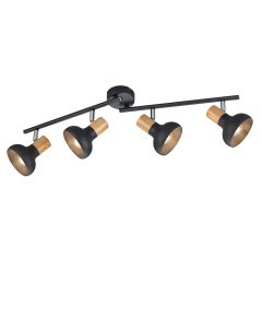 Spot plafond moderne noir, Toos