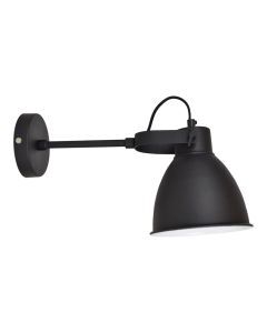 Applique murale noire industrielle, Locker
