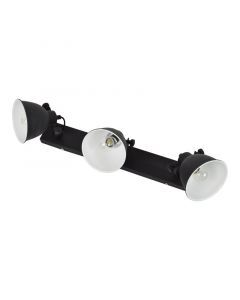 Spot plafond noir industriel, Redon