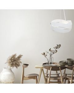Suspension blanche moderne, Tanno