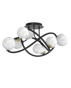 Plafonnier blanc moderne, Moritz