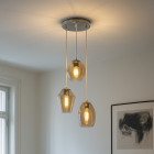 Suspension ambre design, Lazaro