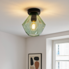 Plafonnier vert rétro, Anoek