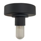 Pavillon cache fil noir en plastique, Aafje, IP44