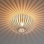 Lampe plafond blanche industrielle, Lieve