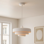Suspension blanche moderne, Meredith