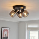 Spot plafond noir moderne, Craig