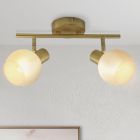 Spot plafond blanc design, Ayleen