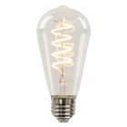 Olucia ampoule LED Edison E27 gradable Tuelo, 4W, 2700K