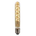 Olucia ampoule LED tube E27 gradable Damien, ambre, 4W, 2200K