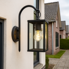 Luminaire extérieur noir classique, Janco, IP44