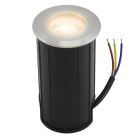 Spot encastré extérieur chromé en aluminium, Catamarca, 12V, 3W, 3000K LED, IP68