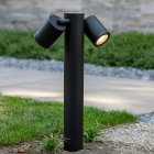 Luminaire extérieur noir moderne, Clevor, IP44