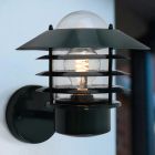 Luminaire extérieur vert en acier inoxydable, Felice, IP44