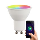Ampoule GU10 Wifi Smart LED, toutes les couleurs et blanc chaud