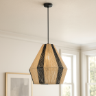 Suspension marronne rustique, Holly