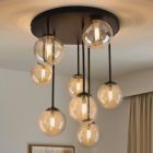 Plafonnier ambre design, Stacy