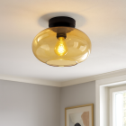 Plafonnier ambre design, Luca
