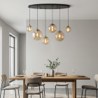 Suspension ambre design, Dolf