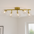 Plafonnier transparent design, Remo