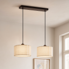 Suspension beige rustique, Loulou