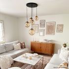 Suspension ambre design, Dolf