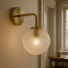 Applique murale transparente rétro, Johnson