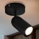 Spot plafond noir moderne, Jacey