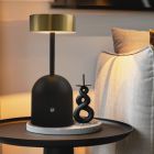 Lampe de table laiton moderne, Isabel, 3W, 3000K LED, avec interrupteur