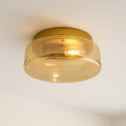 Lampe plafond ambre design, Byron