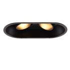 Spot encastré noir moderne, Timothy